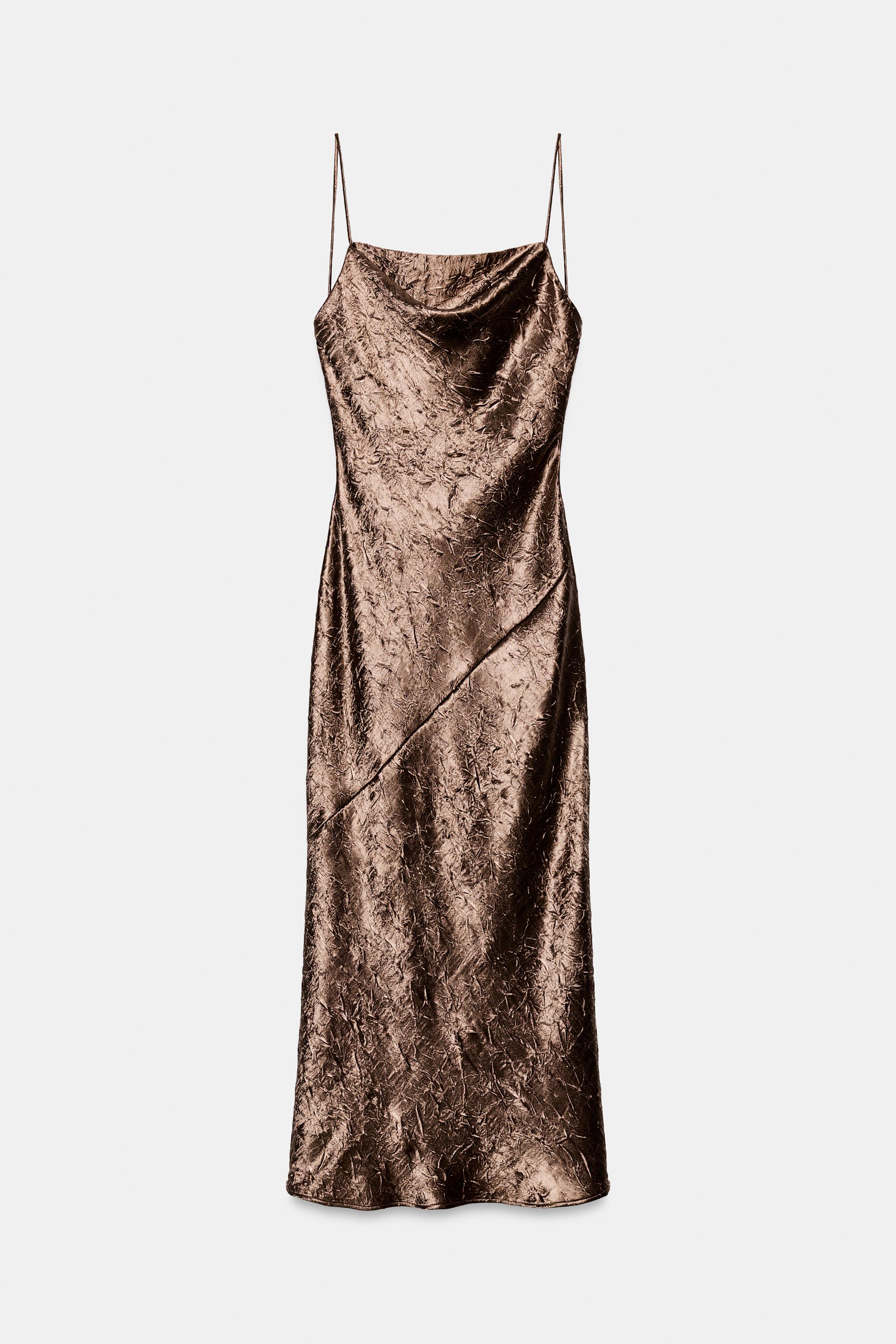 LINGERIE STYLE MIDI DRESS